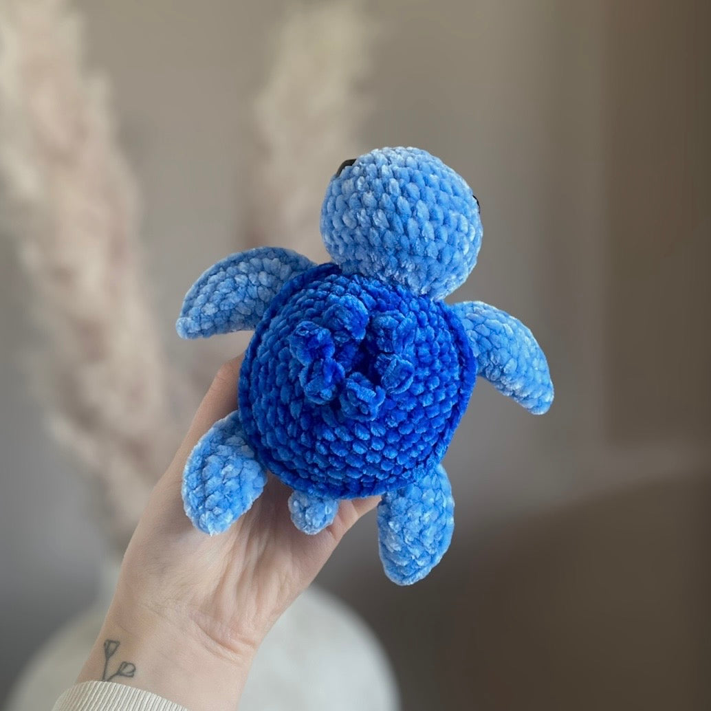 Blåbär Sköldpadda Mönster
