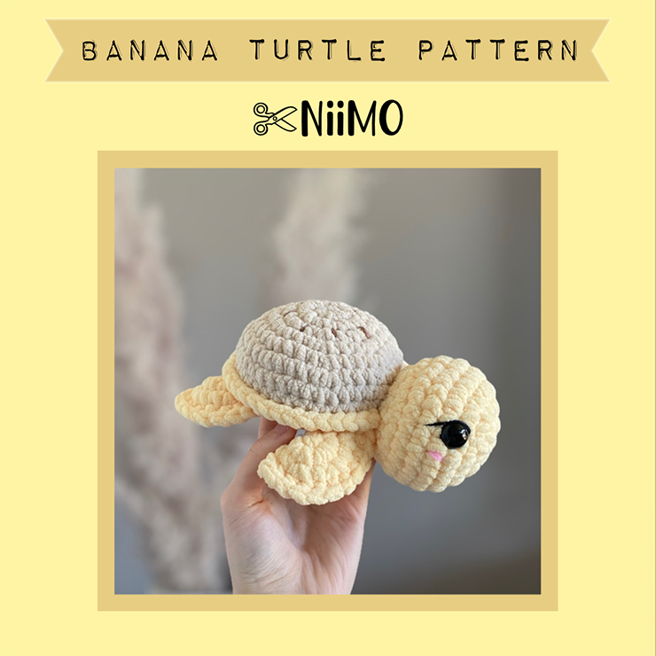 Banan Sköldpadda Mönster