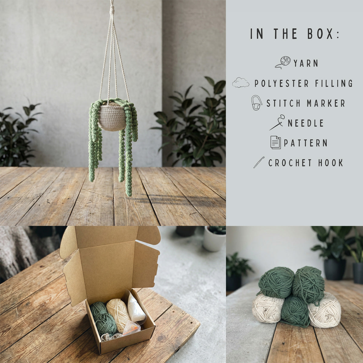 DIY kit: Hängande Planta