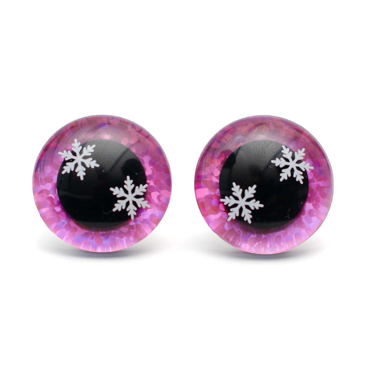 Säkerhetsöga Snöflinga - Rosa