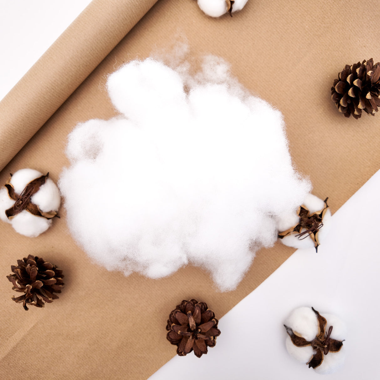 Återvunnet Fyllningsvadd