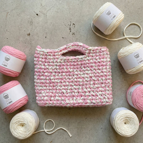 Virkad Handväska - Mönster