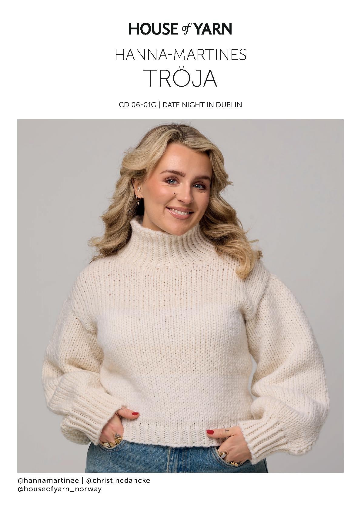Hanna-Martines Tröja - Mönster