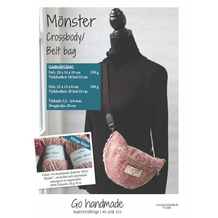 Crossbody/Belt Bag - Mönster