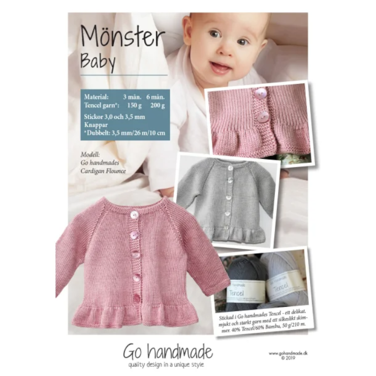 Cardigan Flounce - Mönster