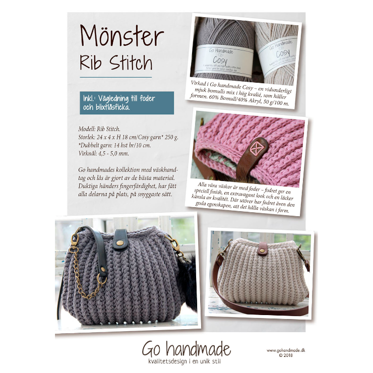 Rib Stitch - Mönster