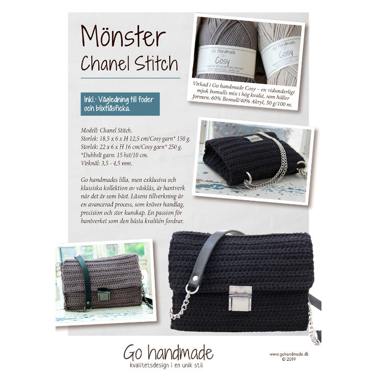 Chanel Stitch Bag - Mönster