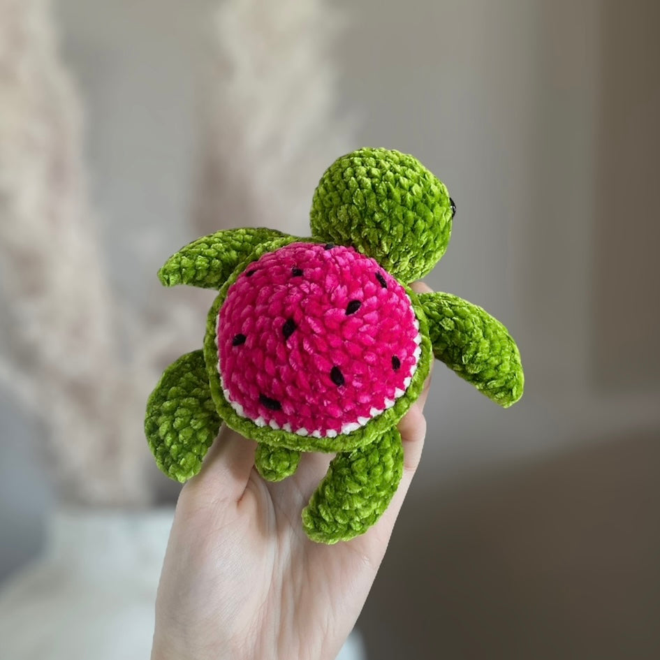 Vattenmelon Sköldpadda Mönster