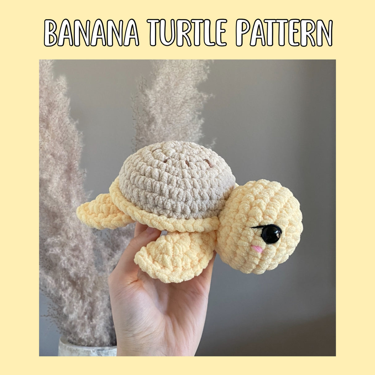 Banan Sköldpadda Mönster