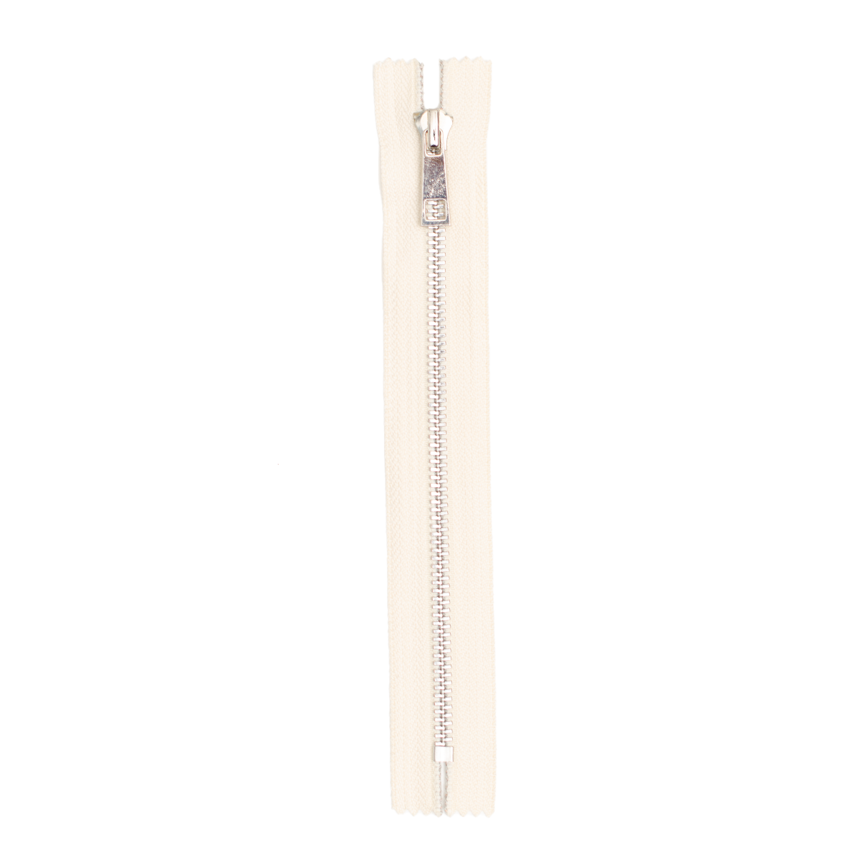 Blixtlås Silver/Beige