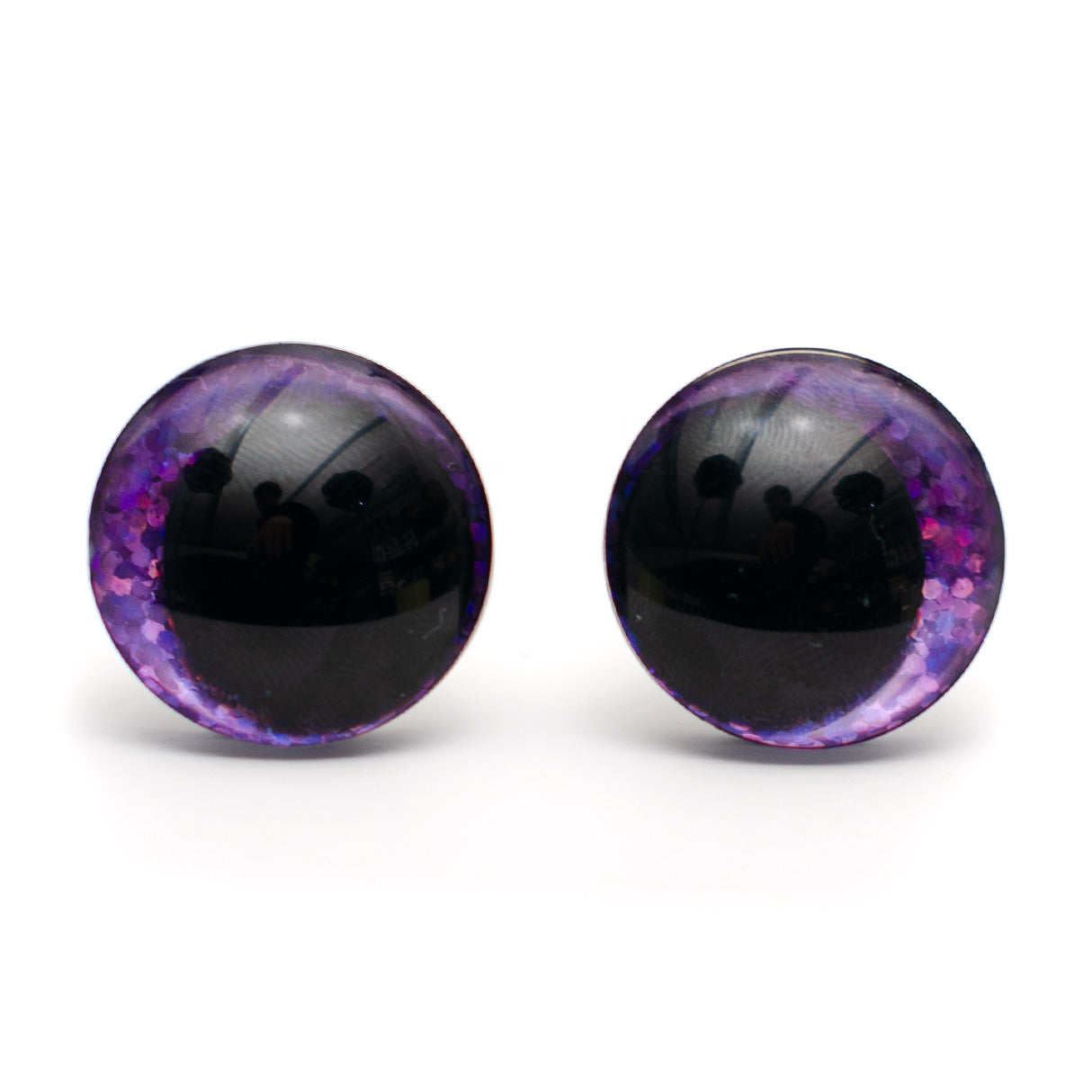 No Center Säkerhetsöga Glitter - Lila