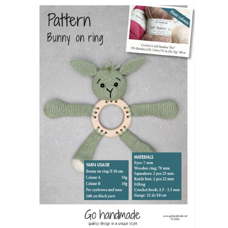 Bunny on ring Mönster