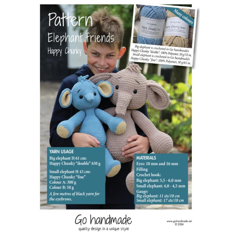 Elephant friends - Happy Chunky Mönster