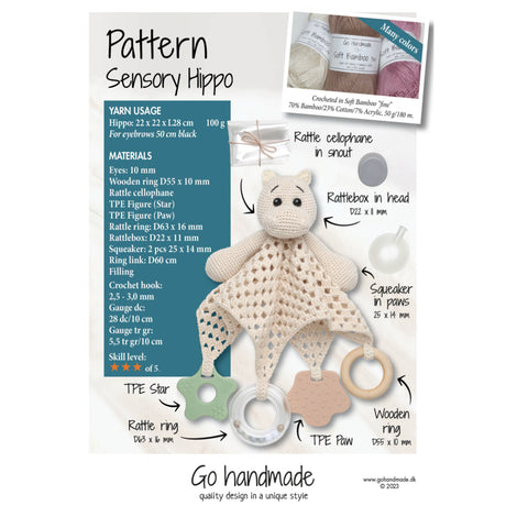 Sensory Hippo Mönster