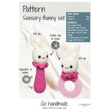 Sensory Bunny Set Mönster