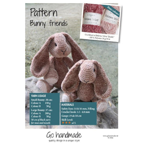 Bunny Friends Mönster