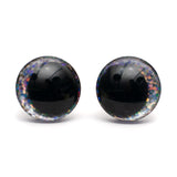 No Center Säkerhetsöga Glitter - Silver