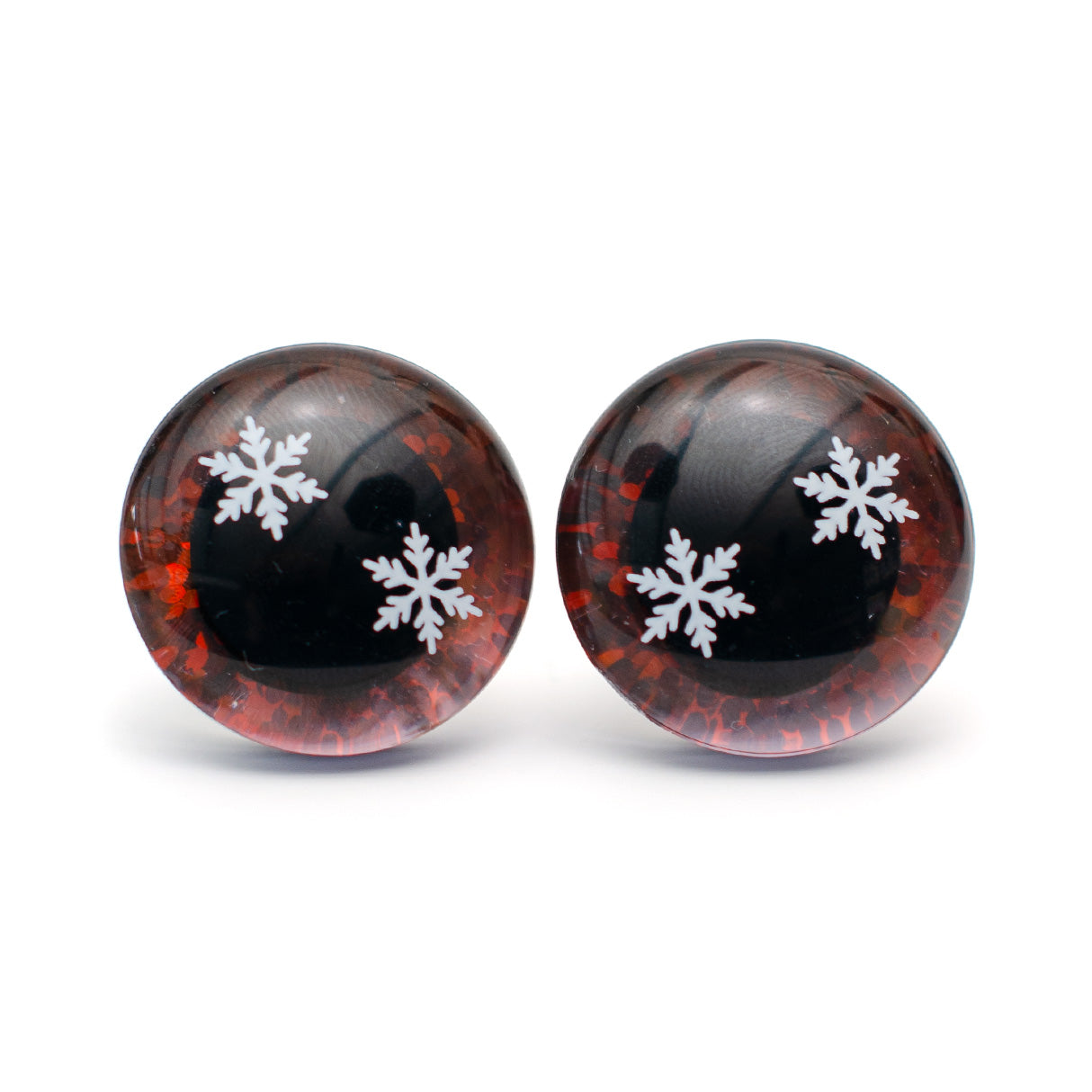 Säkerhetsöga Snöflinga - Brun