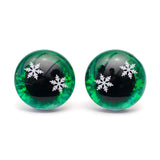 Säkerhetsöga Snöflinga - Grön