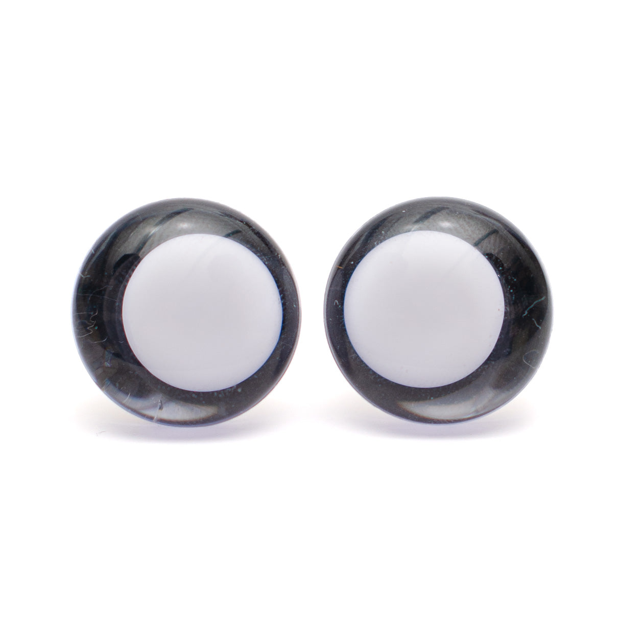 No Center Säkerhetsöga Vit Pupill - Svart